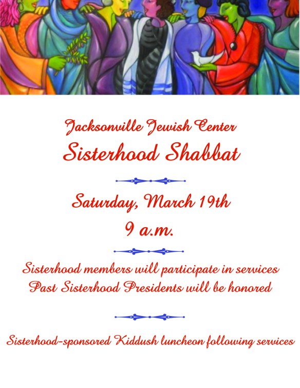 sisterhood shabbat