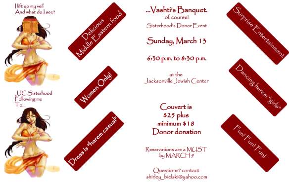 Vashti's banquet for centerpieces